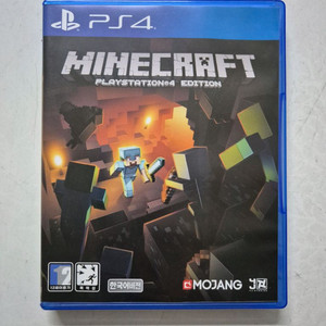 PS4 마인크래프트 한국어 버전 팝니다.