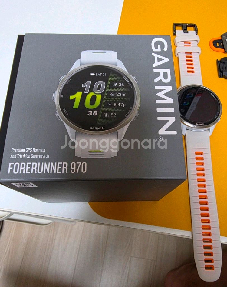 가민 포러너 970 화이트 팝니다--0