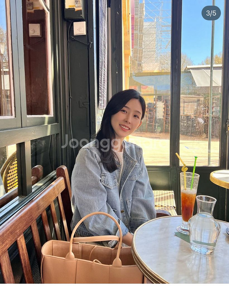 택달린 새상품) 올리브데올리브 청자켓 하트시그널 박지현--0