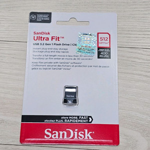샌디스크 울트라핏 512GB 초소형USB 메모리 새제품