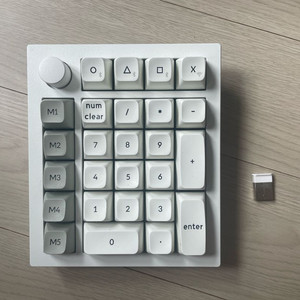 키크론 Q0 MAX 화이트 Keychron