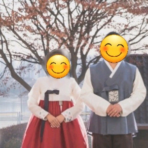 여자남자 한복 결혼식 한복