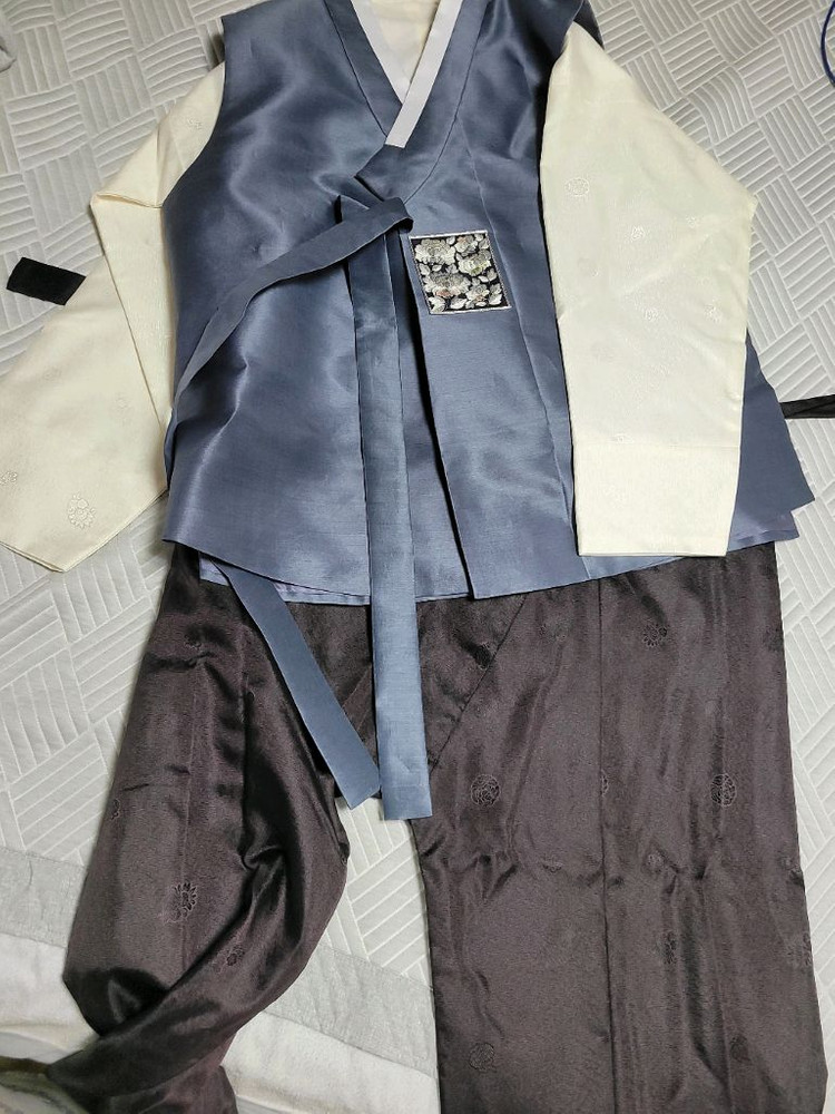 여자남자 한복 결혼식 한복 이미지