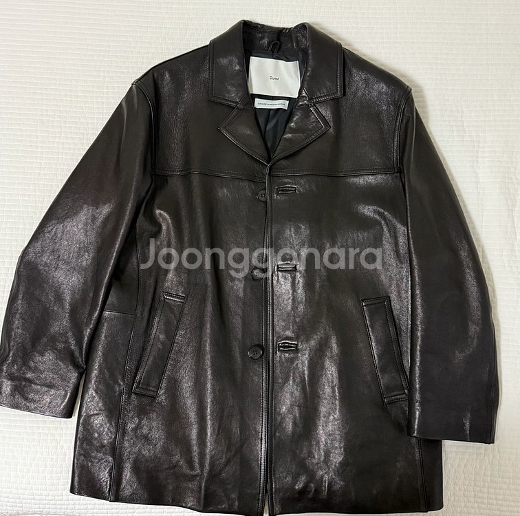 던스트 램스킨 레더자켓--10