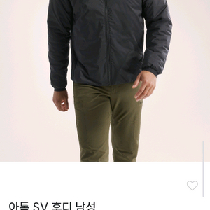아크테릭스 아톰 SV 후디 블랙 새상품