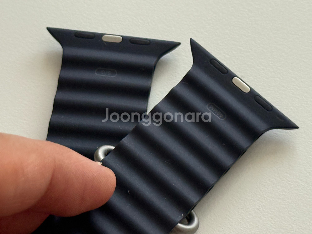 애플워치 울트라 44/45/49mm 오션밴드 네이비 S--3