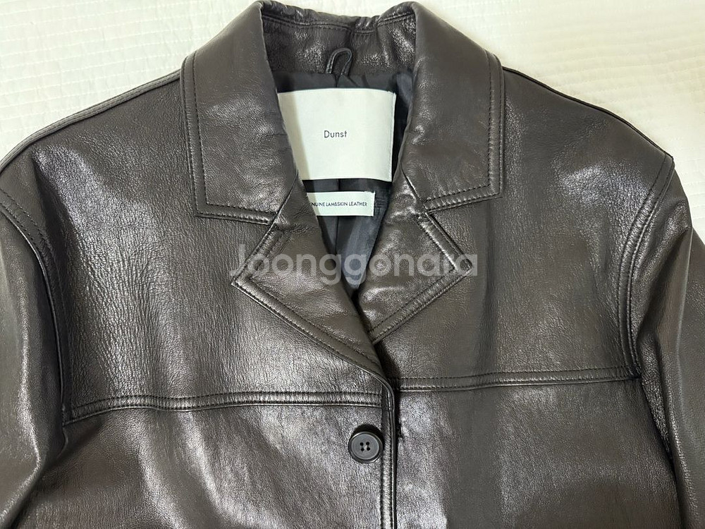 던스트 램스킨 레더자켓--12
