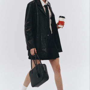 던스트 램스킨 레더자켓