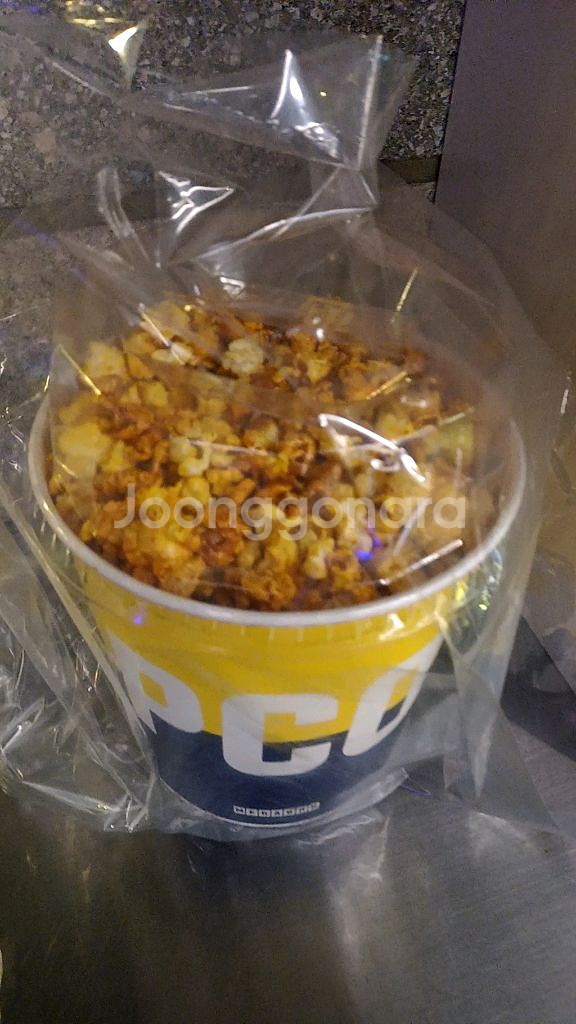 메가박스 더블카라멜 팝콘 L--0