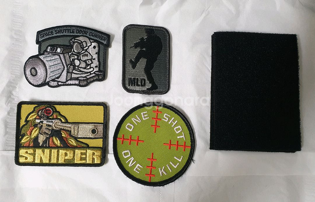 넷피엑스 밀리터리 패치 와펜 PVC 일괄--0