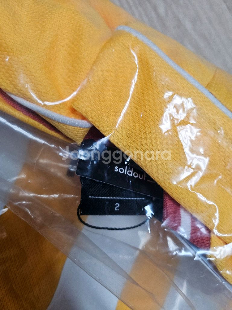 (미개봉새옷)K리그 광주fc 폼폼푸린 유니폼 2사이즈--1