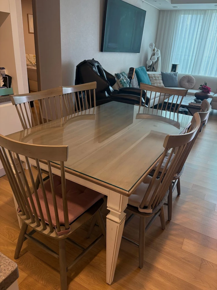 ETHAN ALLEN 이튼알렌 고급 식탁의자세트 이미지