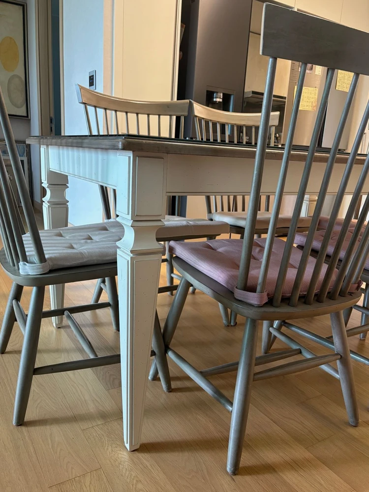 ETHAN ALLEN 이튼알렌 고급 식탁의자세트 이미지