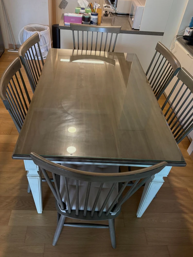 ETHAN ALLEN 이튼알렌 고급 식탁의자세트 이미지
