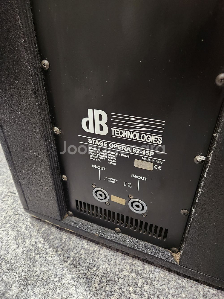 db 스테이지오페라 대형스피커 1조2통--1