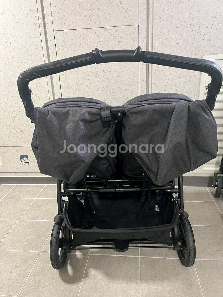 빼그빼레고 북포투 쌍둥이유모차--3