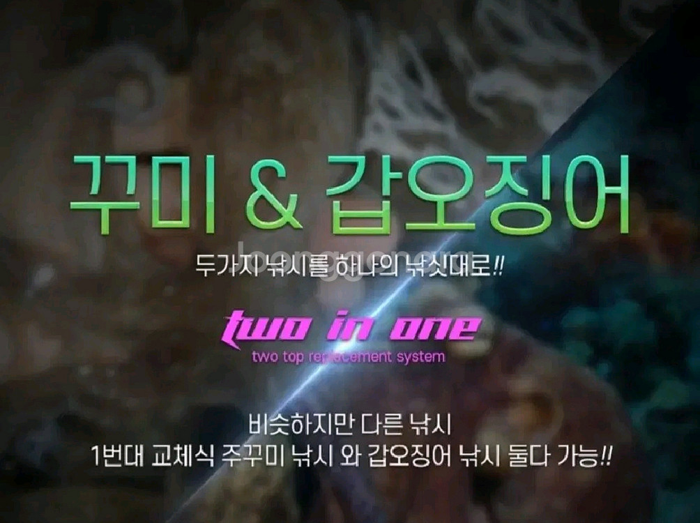 )쭈꾸미,갑오징어낚시대,초릿대2개,1대로2대효과--1