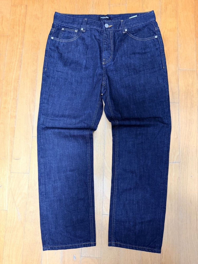 페이탈리즘 모더레이션 인디고 스트레이트핏 데님팬츠 48 이미지