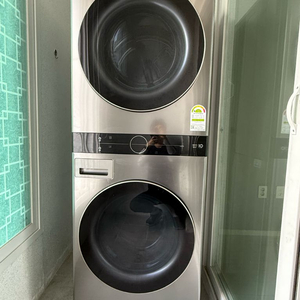 LG트롬워시타워 세탁기건조기(21/16kg)W16VTN