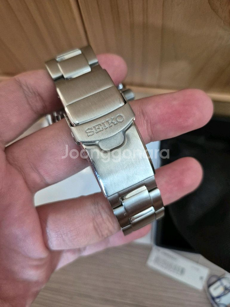 세이코 세이브더오션 사무라이 베이비튜나 남극 한정--4