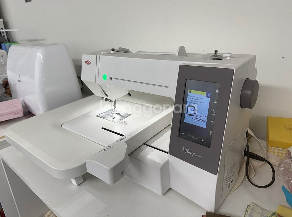 ncc 티파니 자수미싱(가격내림)--0