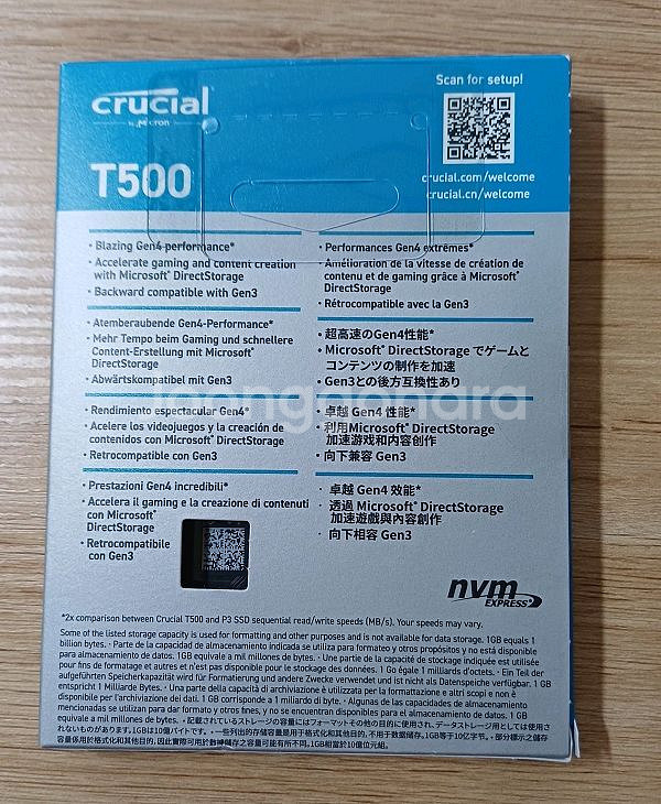 마이크론 crucial T500 1T 팝니다--1
