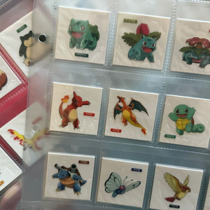 포켓몬 키스틱1탄 띠부씰 전종