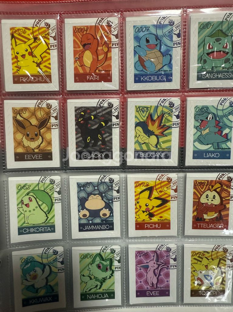 포켓몬띠부씰 머거본아몬드 전종--0