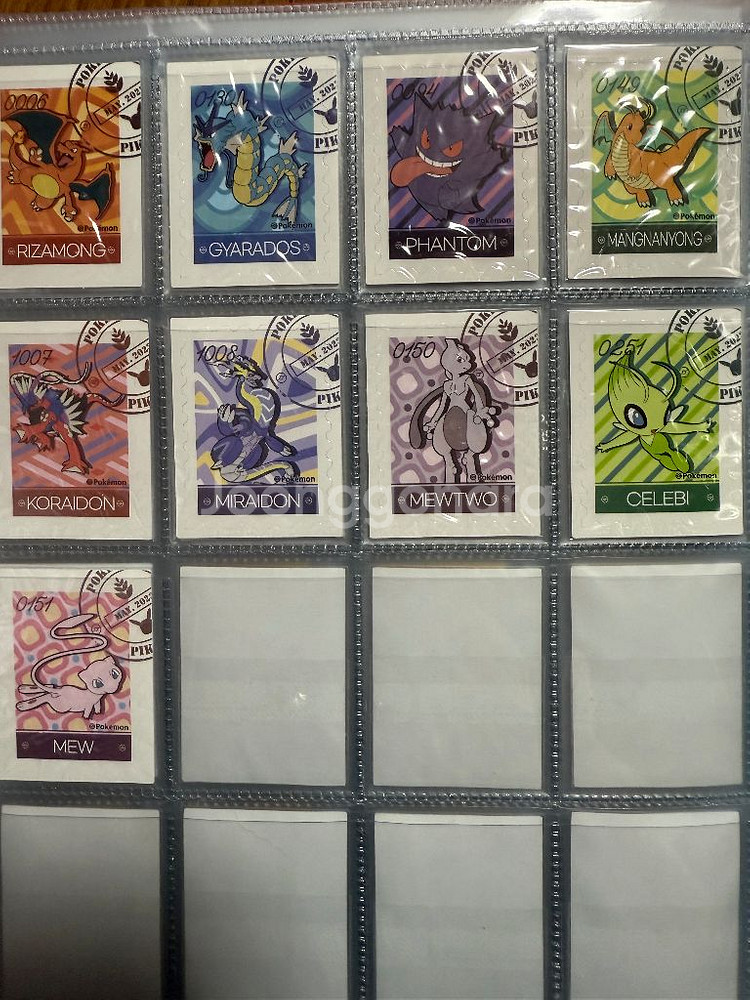 포켓몬띠부씰 머거본아몬드 전종--1