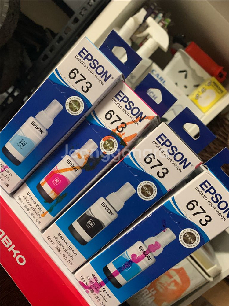 EPSON 엡손 L810 포토 프린터 정품잉크 10만원--3