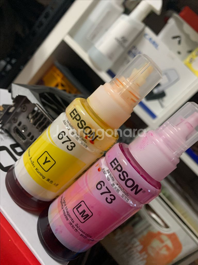 EPSON 엡손 L810 포토 프린터 정품잉크 10만원--4