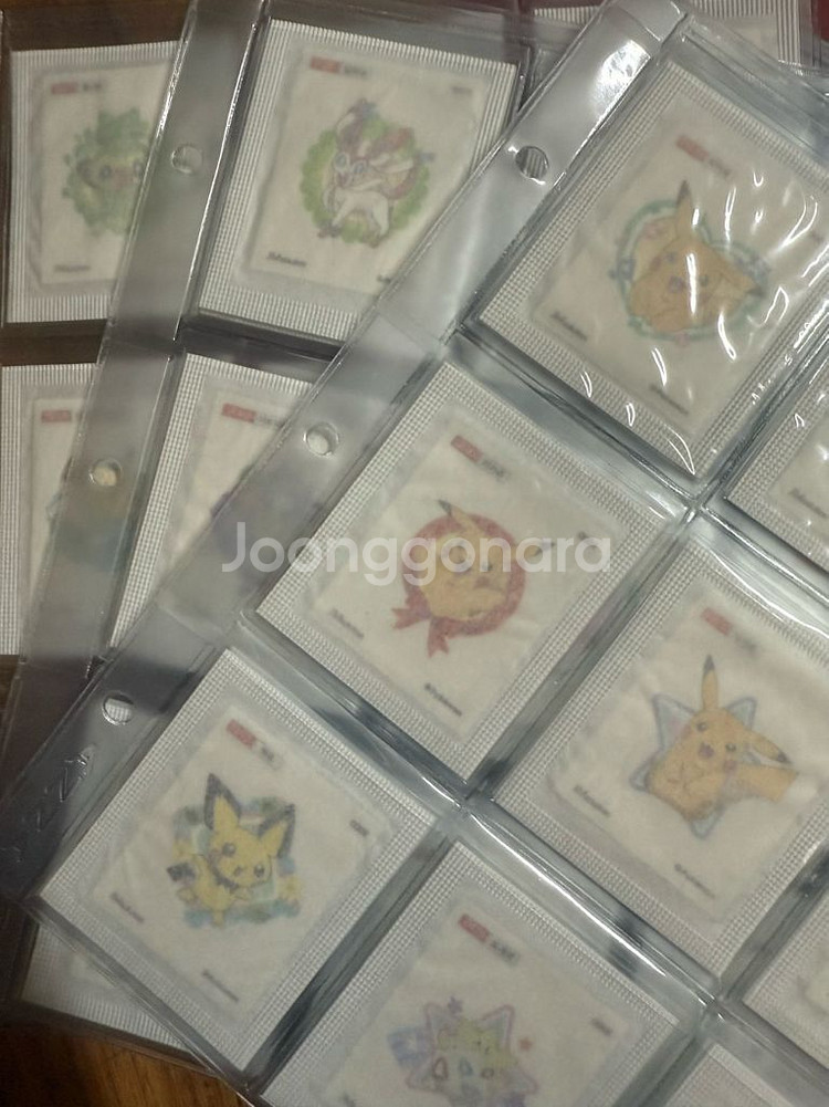 포켓몬띠부씰 모아마스크팩 전종--0