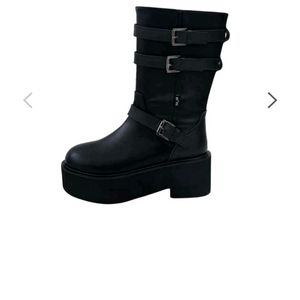 [새상품] 애즈온 마야 미디 부츠 230