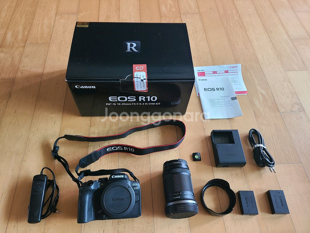 캐논 R10 + 18 150 렌즈 풀박스, 보증남음--0