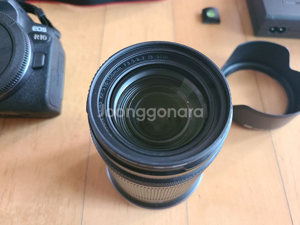 캐논 R10 + 18 150 렌즈 풀박스, 보증남음--4