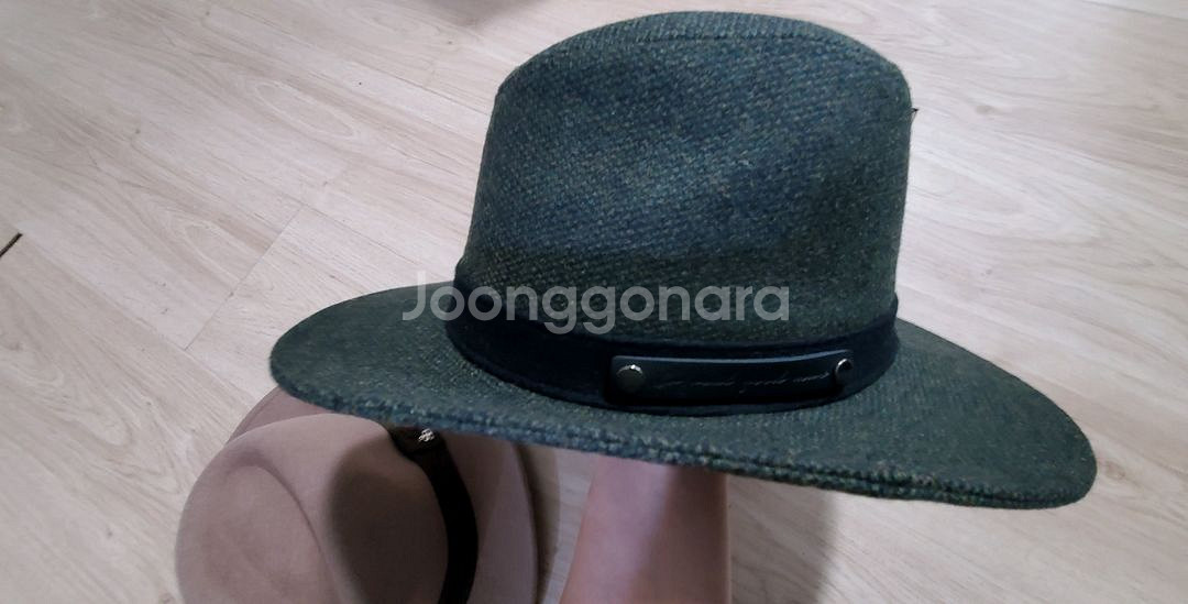 고급 페도라(중절모) 새상품 4개 일괄 처분--1