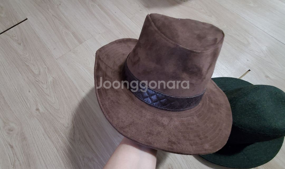 고급 페도라(중절모) 새상품 4개 일괄 처분--3