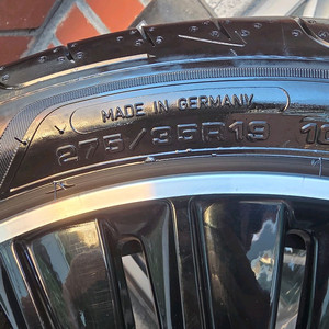 벤츠 19인치 순정휠+굿이어타이어