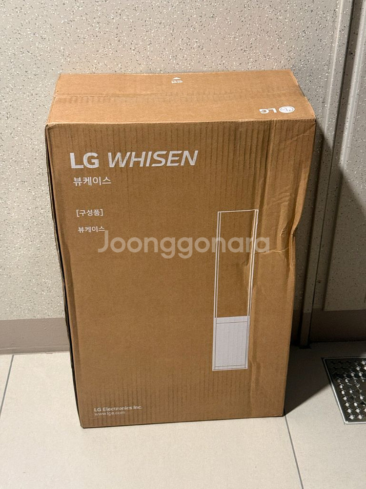 LG 에어컨 뷰케이스 미개봉--0