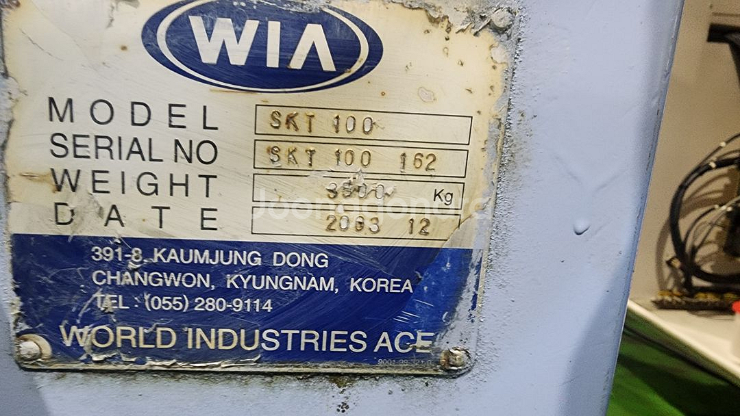 현대위아 6인치 CNC선반 SKT-100--3