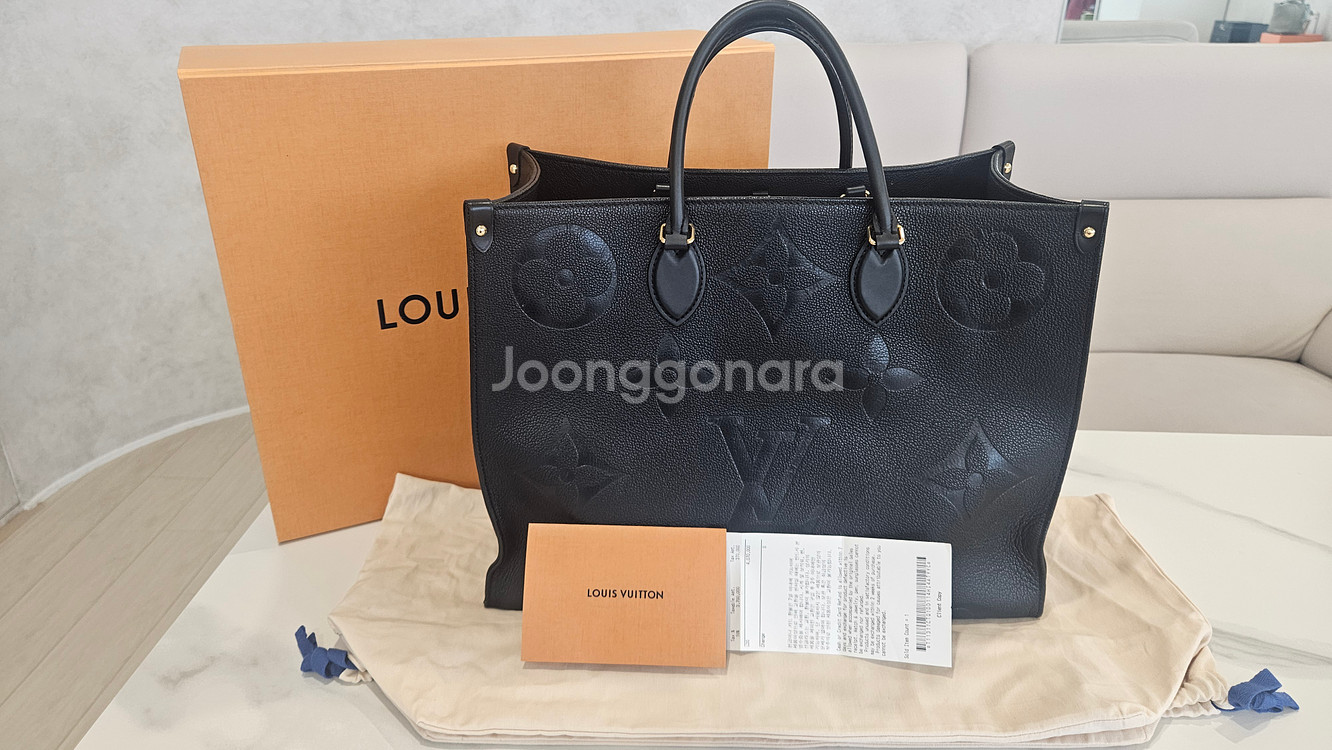 (새제품급)루이비통온더고GM 모노그램앙프렝뜨M45595--1