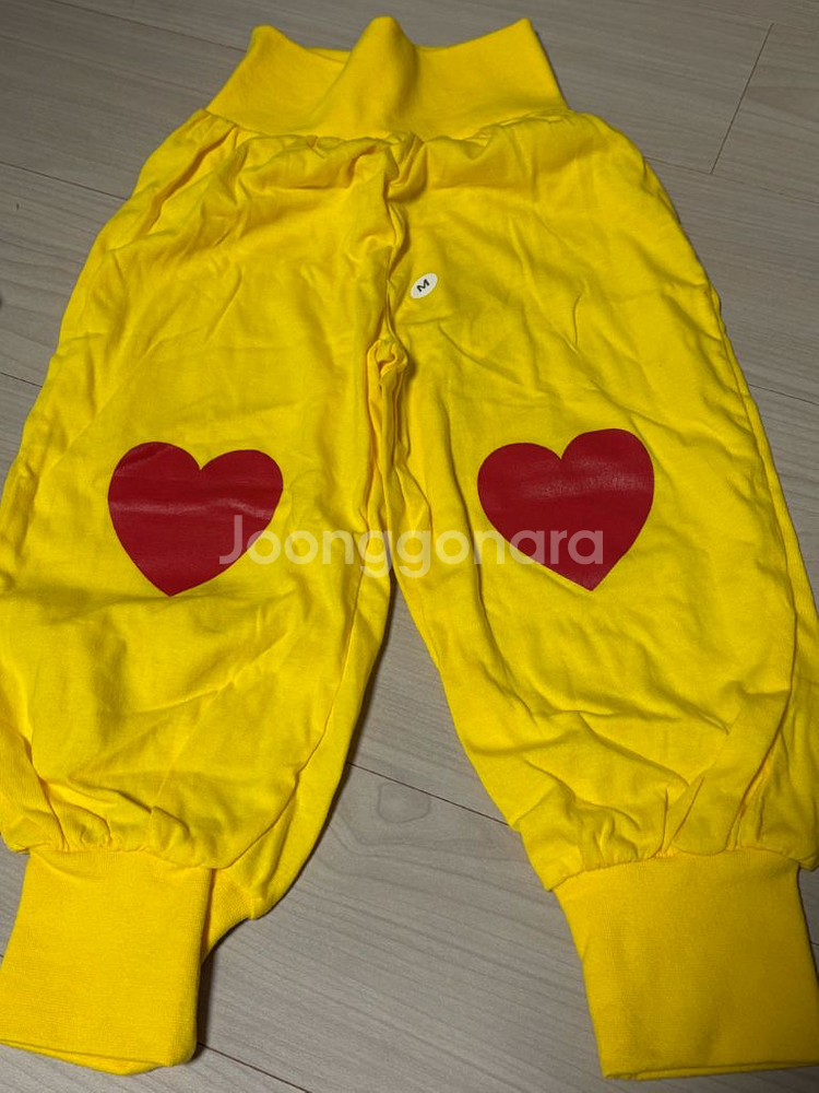 미니유니 노랑 배기 (하트있는 버전) 미듐사이드--0