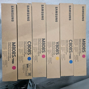 삼성정품토너CLT-C808S/M808S/Y808S
