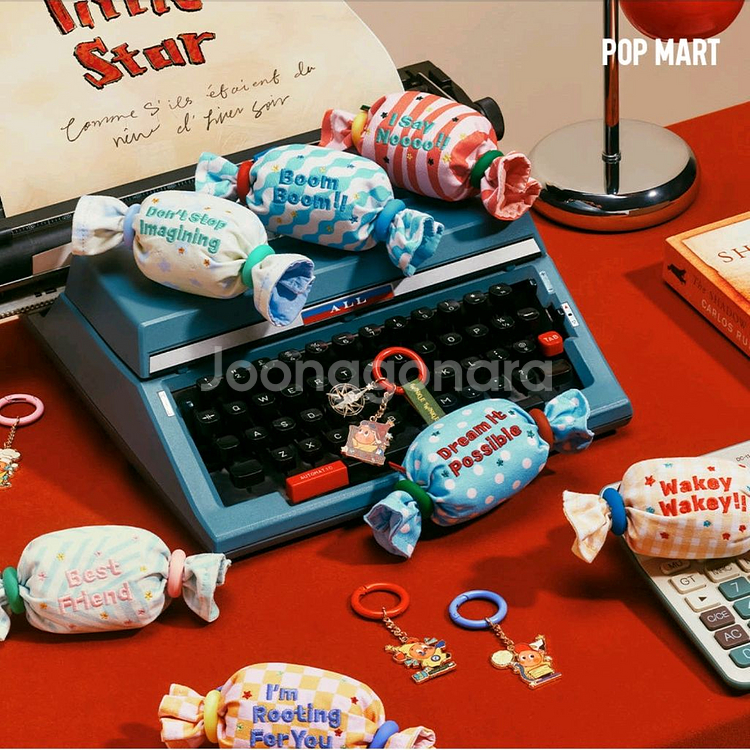 새상품:)팝마트 작은별 사탕키링(비닐 미개봉)--0