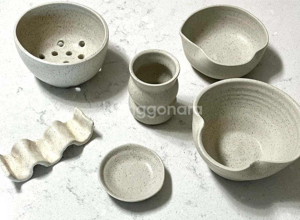 새상품)도자기세트--1