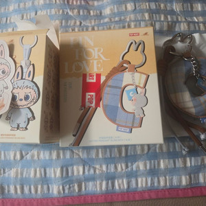 새상품:)팝마트 내마음속 비밀번호 이니셜,인형키링 세트