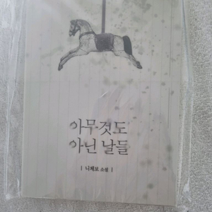 니체보 아무것도 아닌날들 외 소장본