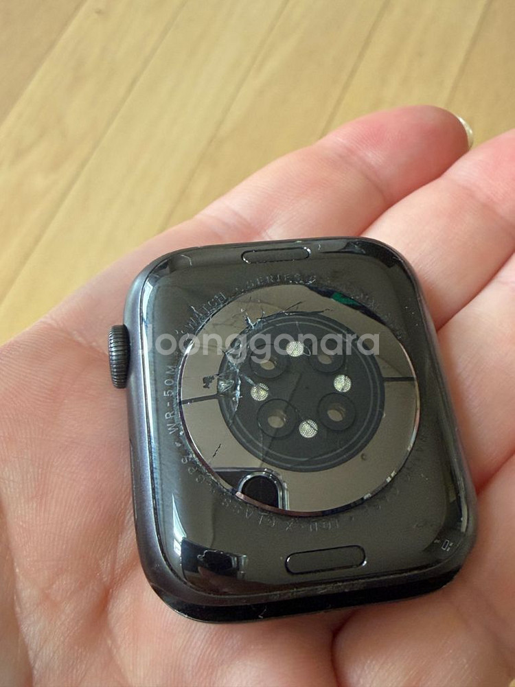 애플워치6 44mm gps 스페이스그레이--6