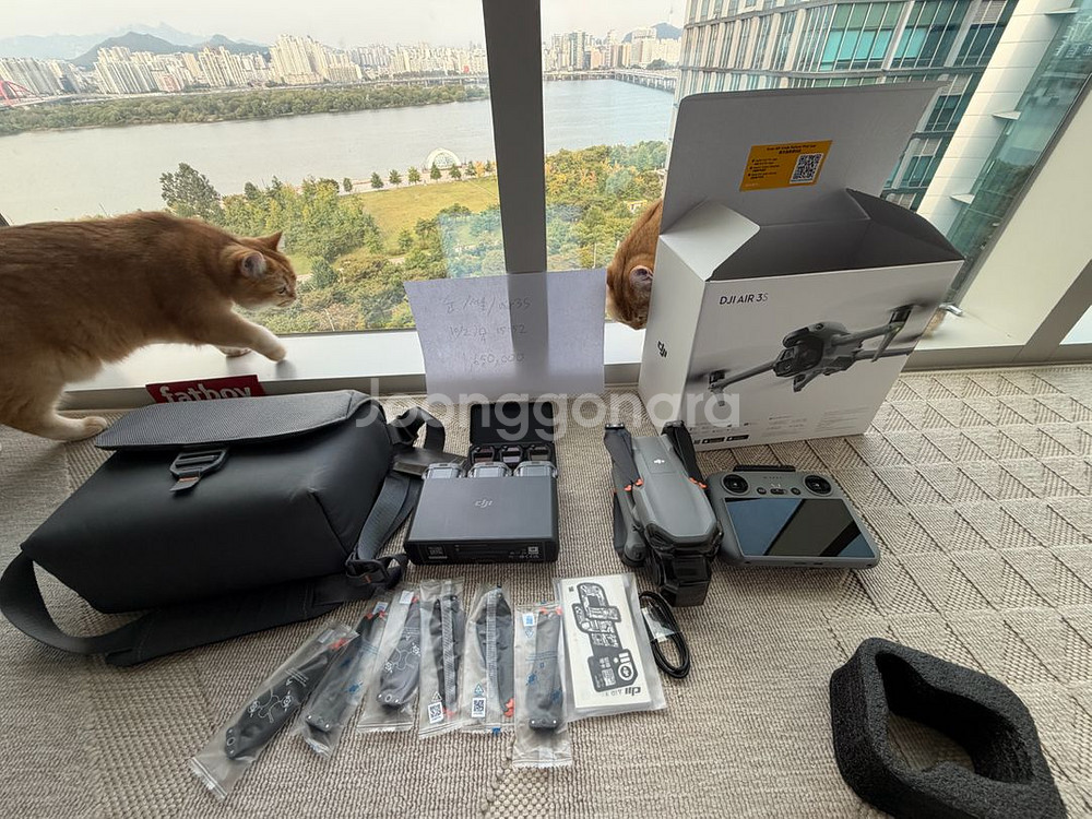 신품급 DJI air3s 에어3s 콤보 리프레시 2년--0