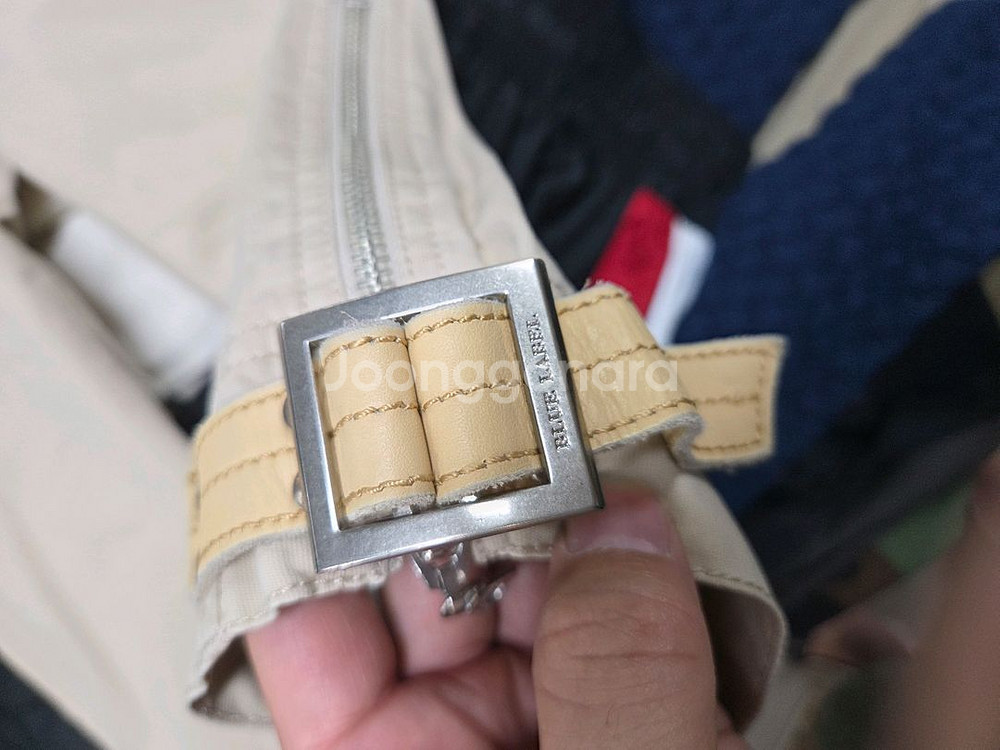 버버리 여성 일본판 블루라벨 코튼 7부 팬츠 36--6